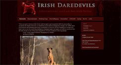 Desktop Screenshot of irishdaredevils.info
